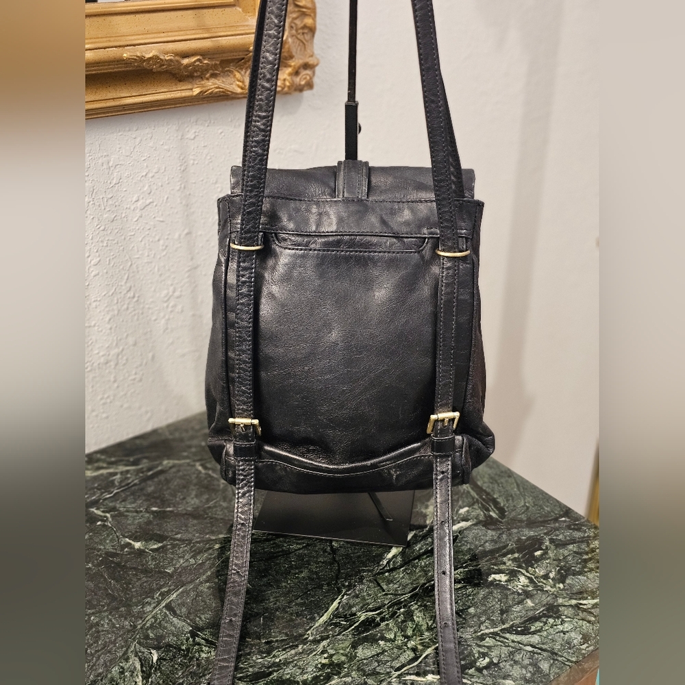 Hobo Midnight Leather Backpack - image 2